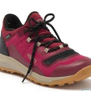 Keen Tempo Women's Flex WP Hiking shoes 6.5 in Jam Plaza Taupe